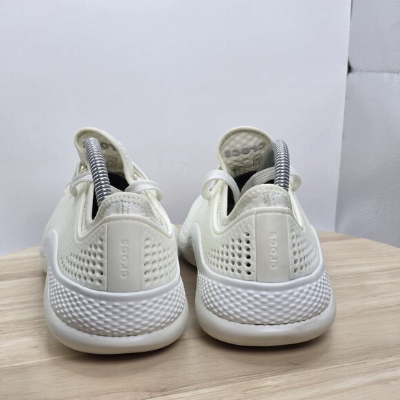 Mens Size 8 - CROCS LiteRide 360 Pacer 206715 Running Casual Shoes White - Picture 6 of 9